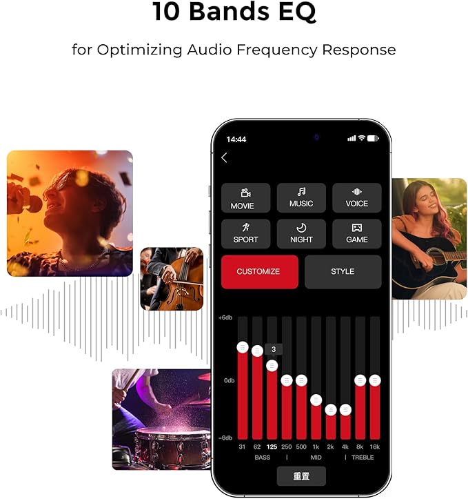 ULTIMEA 7.1ch Sound Bar with Dolby Atmos, Surround Sound System for TV with 4 Surround Speakers, Sound Bar for Smart TV with App Control, Soundbar with Subwoofer for Home Theater, HDMI eARC, Aura A60