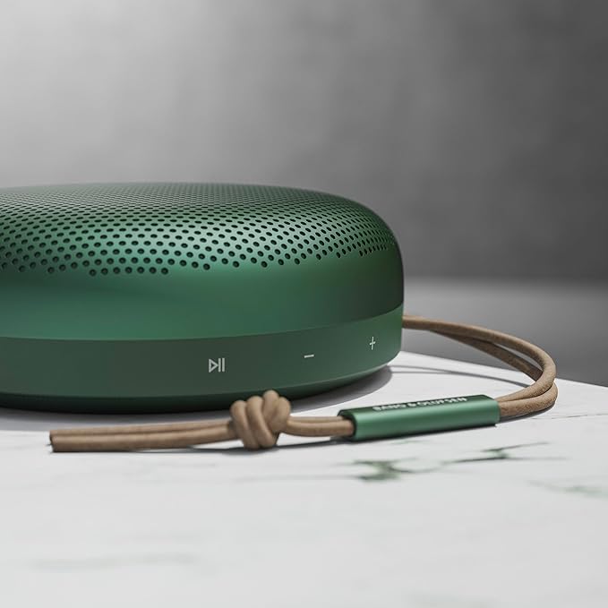 Bang & Olufsen Beosound A1 2nd Generation Wireless Portable Waterproof Bluetooth Speaker With Microphone, Green