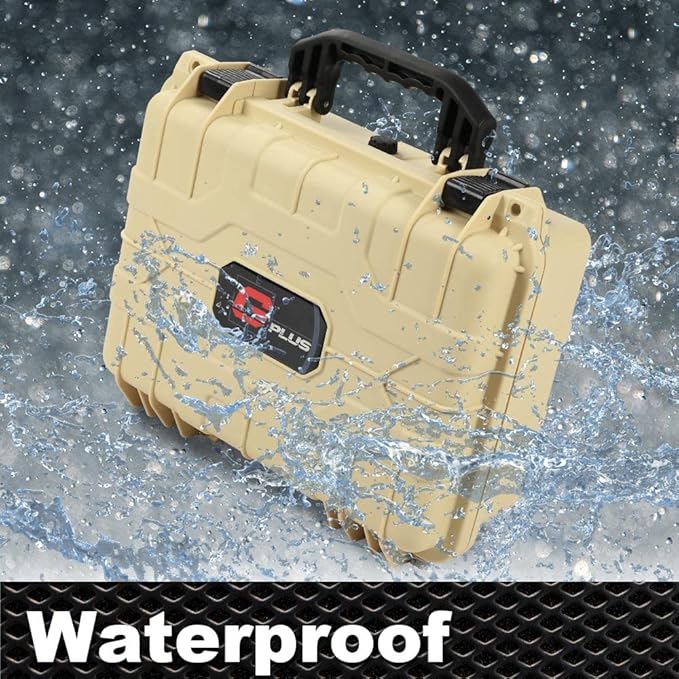 VR Carrying Case Outdoor Portable Storage Box Protector Glasses Bags(Bronze)