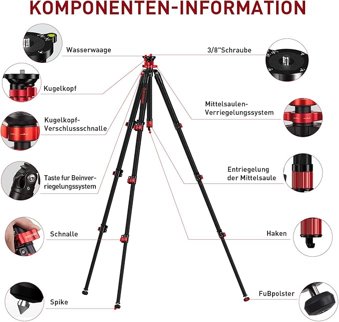 IFOOTAGE Gazelle Tripod Series (TC5S)