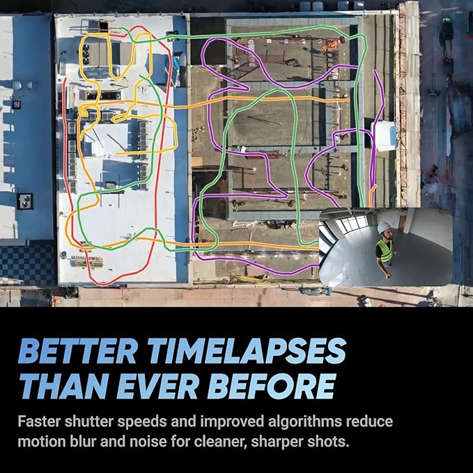 Insta360 X5 Construction Bundle - 360° Construction Camera, 8K30fps 360 HDR Video, 72MP Photo, 11K Timelapses, Supports OpenSpace, Cupix, FARO Sphere XG, Reconstruct, Dalux, Evercam, Oculo & More