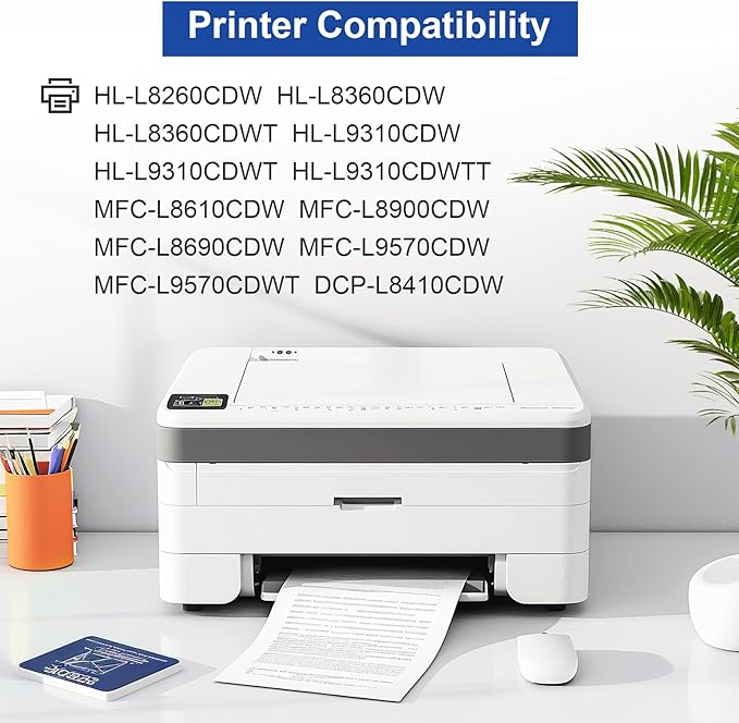 DR431CL Drum Unit Replacement for Brother DR-431CL DR431 Drum Unit for HL-L8260CDW HL-L8360CDW HL-L9310CDW MFC-L8610CDW MFC-L8900CDW MFC-L8690CDW MFC-L9570CDW DCP-L8410CDW Printer, (Not Toner)