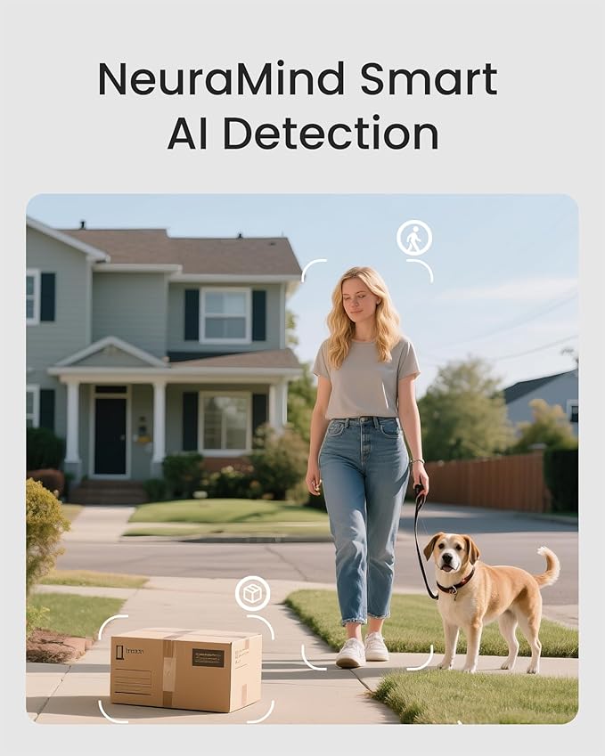 youkey Wired Doorbell Camera with Chime, No Monthly Fee, 2K Video Doorbell with Head-to-Toe Live-view, Package Detection, 2.4/5GHz WiFi-6, Built-in 8Gb Storage, Two-way Talk, Color Night Vision, DB322