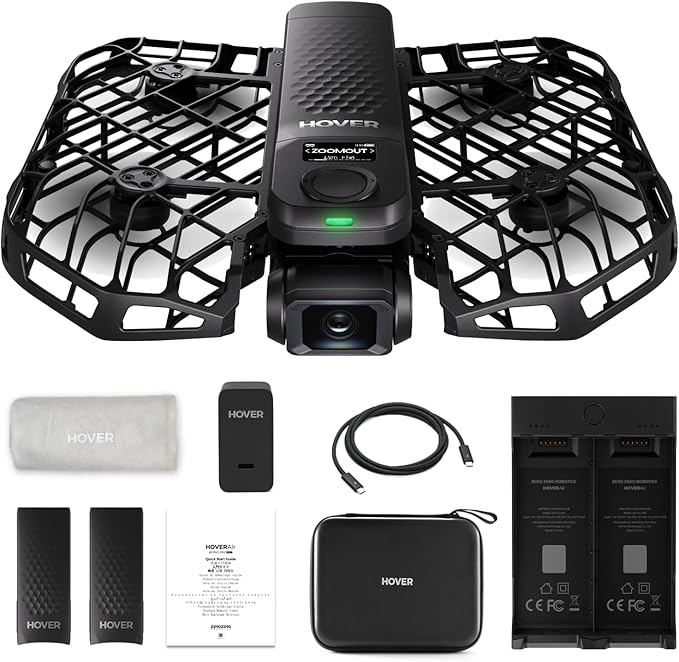 X1 PRO 4K Action Flying Camera, Foldable Drone with Camera with 42 KM/H Follow Speed, 10+ Fully Automatic Flight Modes, Fly Anywhere with OmniTerrain, SmoothCapture 2.0(Basic Combo)