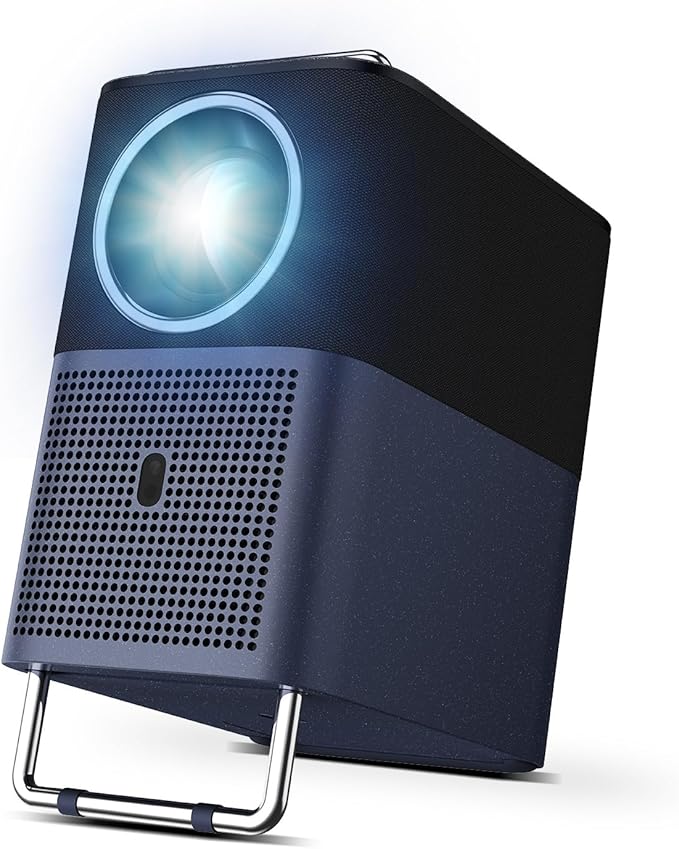 TCL A1s GTV Projector, 600 ISO Lumens, 1080P Upgraded Portable Projector, Netflix Officially Licensed, WIFI and Bluetooth, 30,000-Hour Life, Auto Focus, 2*8W Dolby Digital Audio, Up to 150'' Screen