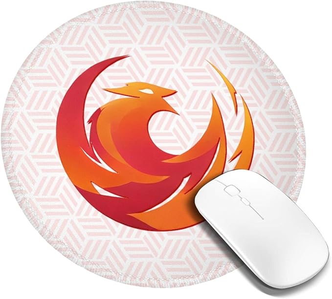 8 Pcs Custom Round Mouse Pad Small, Personalized Cool Mouse Pad with Picture, Customized Small Mousepad, Personalized Gifts for Him, 8in*8in