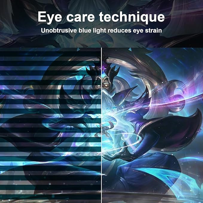 34'' Curved Gaming Monitor 165Hz UWQHD 3440×1440P Monitor,PIP/PBP, HDR, 300nits 1ms,127% sRGB FreeSync & Eye-Care, Support VESA,Tilt Adjustment,HDMI×2 & DP 1.4×2(DP Cable Included)