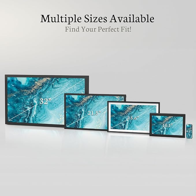 BSIMB 15.6 Inch Digital Picture Frame, 64GB FHD Large Digital Photo Frame WiFi Photo Frame Electronic Touchscreen Remote Control, Share Videos and Photos via App/USB/SD Card, Gift for Mom