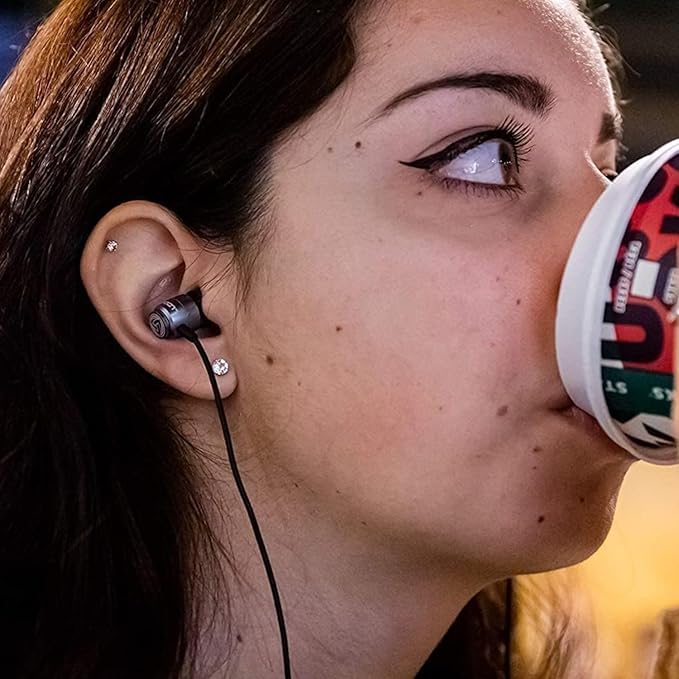 LUDOS Clamor USB C Headphones for iPhone 17 16 15 Pro Max Plus Air iPad Pro, 5 Years Warranty, USB-C Earbuds for Samsung Galaxy S24 S23 Ultra S22 S21 FE S20 A55 A54 A53, USB Type C Earphones - Grey