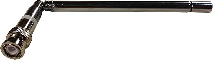 TW-777BNC BNC Male Handheld Antenna Scanner Antenna (20-1300MHz) with BNC Male Connector for Scanner Radio and Frequency Counters