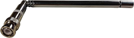 TW-777BNC BNC Male Handheld Antenna Scanner Antenna (20-1300MHz) with BNC Male Connector for Scanner Radio and Frequency Counters