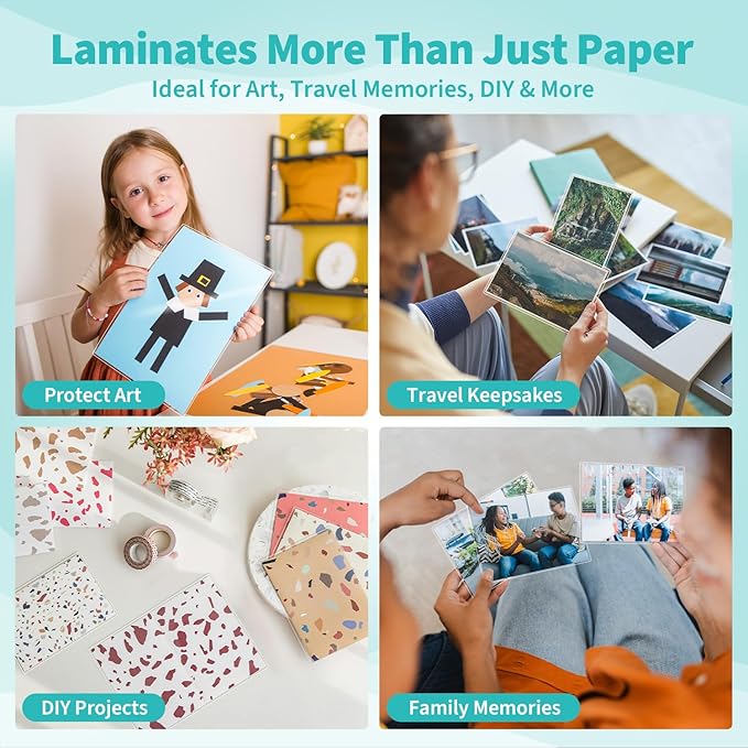 Binditek 150 Pack 3 Mil Thermal Laminating Pouches, 9x11.5 Inches Laminating Sheets, for Letter Size, Ultra Clear, Glossy, Hold 8.5x11 Inches, Heat Seal, Office School Supplies