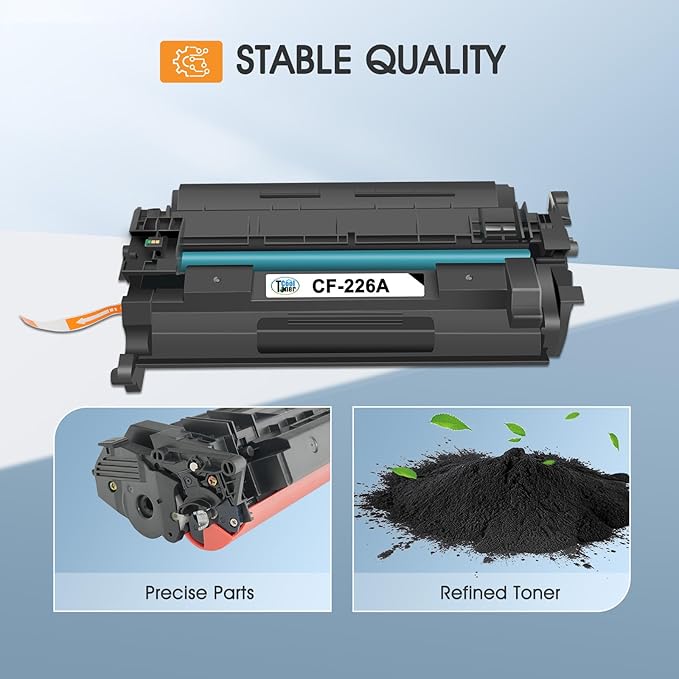 26A CF226A Toner Cartridge 26X Compatible for HP 26A CF226A 26X CF226X Pro M402n MFP M426fdw M402dne M426fdn M402dn M402 M402dw M426 M426dw Printer Black Ink 4 Pack