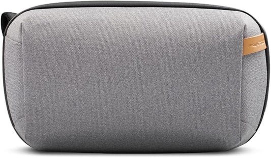 PGYTECH Travel Tech Organizer, Waterproof Tech Pouch, Electronics Accessories Organizer Travel Carrying Case, Cable Organizer Bag for Cables, Cord, Phone Batteries, Charger,Photography SD Card, Grey