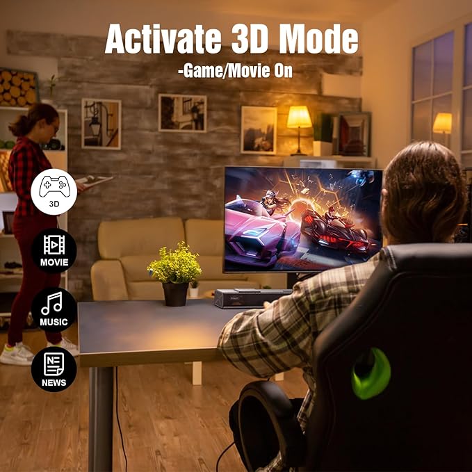 Hiwill 3.1.2CH Dolby Atmos Soundbar for TV Surround Sound, 5.25'' Subwoofer, 2 Up-Firing, 2 Side-Firing, 400W Peak Power Home Theater Speakers, 3D Sound Bar Bluetooth, eARC/ARC/Opt, Nimbus A312