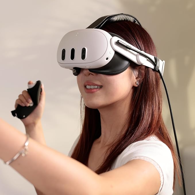 KIWI design 16FT Link Cable Compatible with Oculus/Meta Quest 3S Accessories, and Quest 3/2/Pro/Pico 4, USB3.0 Link Cable with 5Gbps Super Speed