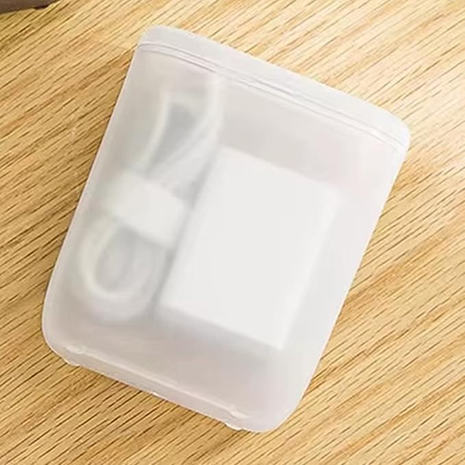 Portable Travel Data Cable Storage Box Charger Storage, Data Cable, Data Head, Lipstick, Earrings