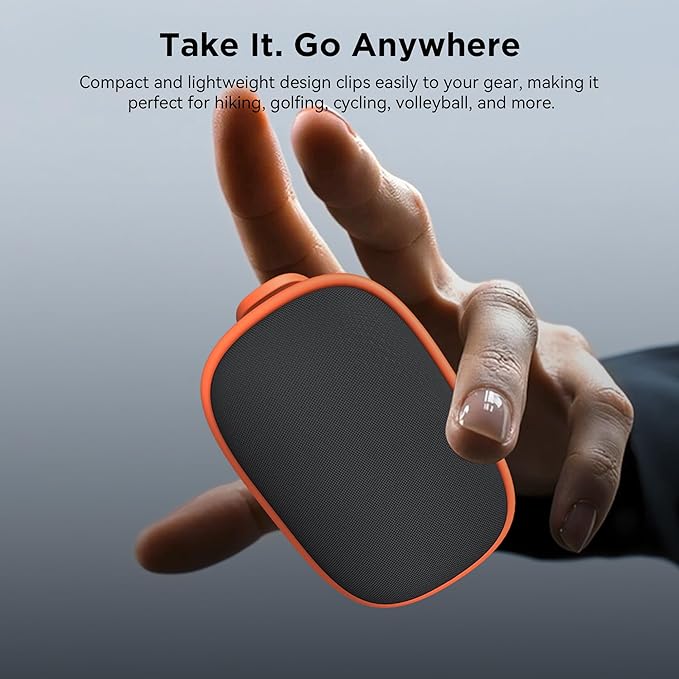 Portable Bluetooth Speakers - Mini Speaker with 6W HD Sound, TWS Pairing, 6H Playtime Bluetooth 6.0 Outdoor Speakers Wireless for Home Parties, Beach Fun