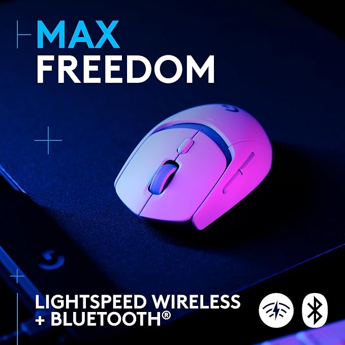 Logitech G515 TKL Wireless Gaming Keyboard (Tactile)+ G309 Lightspeed Wireless Gaming Mouse Bundle - White