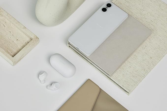 Sony WF-C710N Truly Wireless Noise-Canceling Earbuds with up to 30-Hour Battery Life, Lightweight and Secure, White