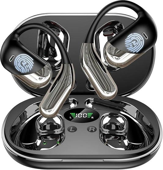 Translation Earbuds Real Time - AI 144 Language Translator Earbuds, Audifonos Traductores Inglés Español, 3-in-1 Translating Device, Translate Ear Buds for Travel Learning with Charging Case