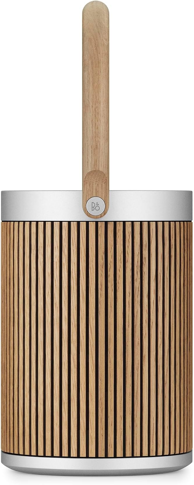 Bang & Olufsen Beosound A5 - Portable Bluetooth Speaker with Wi-Fi Connection, Carry-Strap, Oak