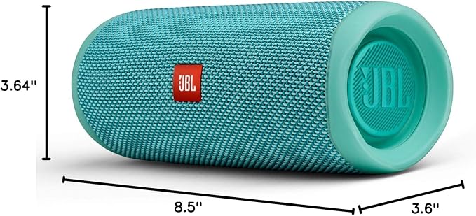 JBL FLIP 5, Waterproof Portable Bluetooth Speaker, Teal