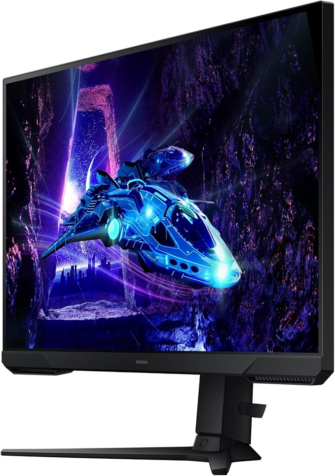Samsung 32-Inch Odyssey G3 (G30D) Series FHD Gaming Monitor, 1ms, 180Hz, AMD FreeSync, Adjustable Stand, Black Equalizer, Virtual Aim Point, Eye Saver Mode, Flicker-Free, LS32DG302ENXZA