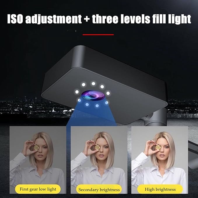 Docooler USB Document Camera, 4K 16MP Document Webcam Adjustable Angle with Microphone, USB Doc Camera with Flexible Arm for Online Learning, Remote Teaching, Web Conferencing, Live Demo