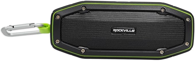 Rockville RPB27 20w Rugged Portable Waterproof Bluetooth Speaker w Bumping Bass!