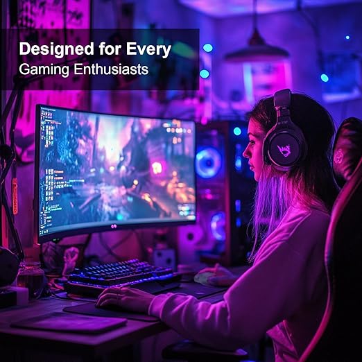 LEWENTECH Gaming Mouse 6 Adjustable DPI Up to 7200 Wired PC Gaming Mouse 8 Programmable Buttons 13 Adjustable RGB LED Modes 1.5 M Drag-Free Paracord Ergonomic Mouse Windows/PC/Mac/Laptop (White)