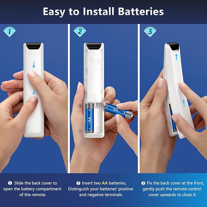 Voice Remote for Samsung-Smart-TV-Remote-Control-Replacement, Universal for Samsung Frame Crystal QLED OLED UHD 4K 8K Voice Smart TV