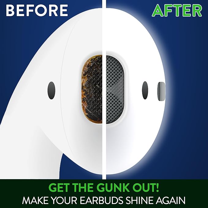 Earbud Cleaning Putty, The Original Cleaner Kit Compatible with Airpods, Earbuds & Tech Devices | Easily Remove Wax, Dirt & Gunk from Your Devices | Featured on NBC's Today Show (24 Pack)