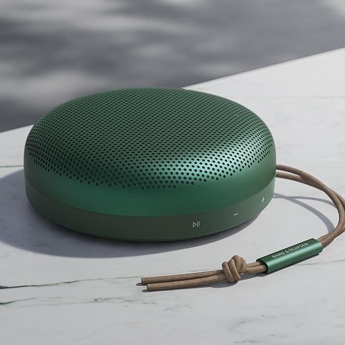 Bang & Olufsen Beosound A1 2nd Generation Wireless Portable Waterproof Bluetooth Speaker With Microphone, Green