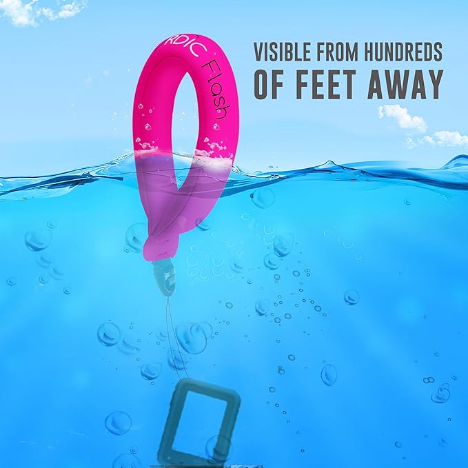 Waterproof Camera Floaty (2-Pack) – Floating Strap for Action Cameras, GoPro Accessories, DJI Floating Handle, Phone Floating Strap, and Pool Floats