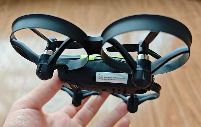 Loolinn | Drones for Kids Gift with Camera - Mini Drone with 90° Adjustable Camera, Safe for Kids, Photos and Videos, Includes three batteries (Gift for Kids)