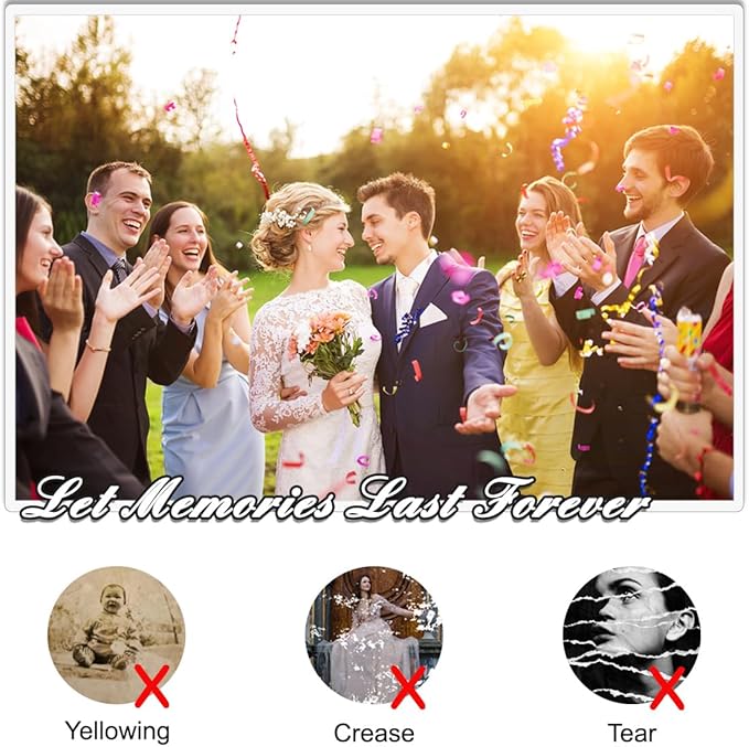 Laminating Sheets 9 x 11.5, 5 Mil Laminating Pouches 100 PCS Clear Thermal Laminate Sheets Holds 8.5 x 11 Inch Sheets, Universal Lamination Paper for Laminator, Photos, Files, Round Corner