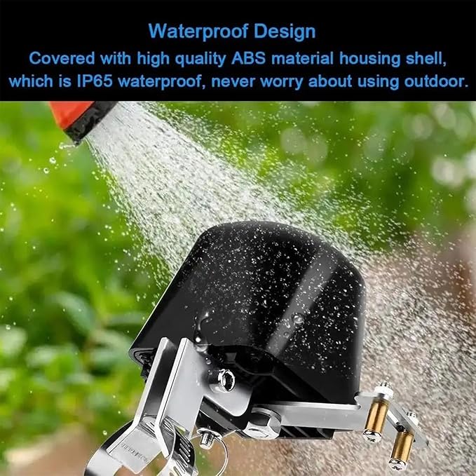 WiFi Smart Valve MD100A,Tuya App 2.4Ghz Compatible with Alexa,Google Assistant,Manually Open Valve Manipulator