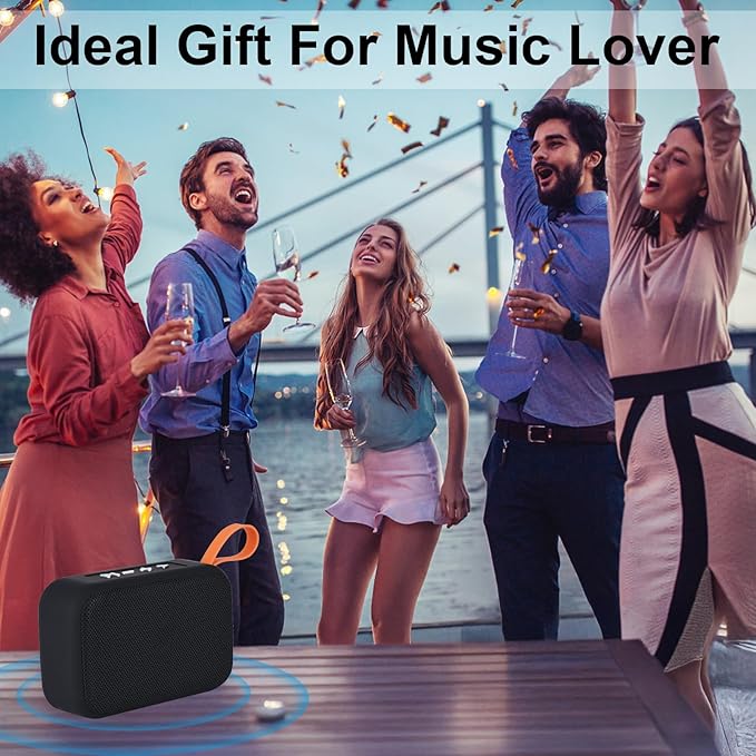 Portable Bluetooth Speakers, Wireless Bluetooth Speaker, Deep Bass, Outdoor Speakers with Handle, Supports TF Card for Outdoor