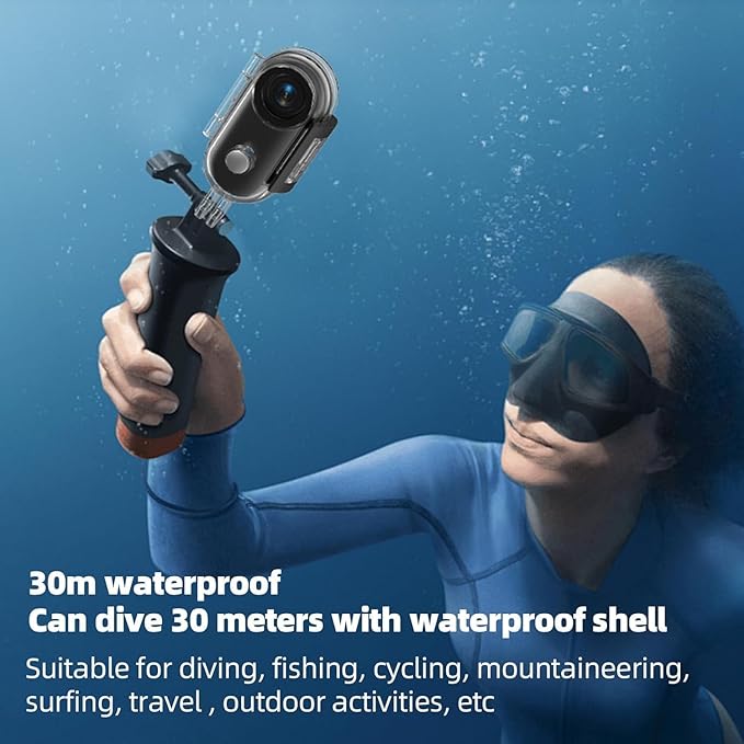 64GB FHD 1080P Mini Body Camera, Wearable Action Body Cam, Thumb Size Hands Free Recording Body Worn Camera, Premium Portable Camcorder Mount Anywhere for Pet Walking, Work, Travel (Black)