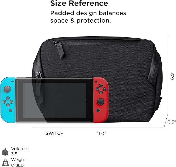 ALPAKA Vertex Pouch - Mens Sling Bag, Fits iPad Mini, Electronics & Accessories, Removable Strap, Weatherproof Fabric