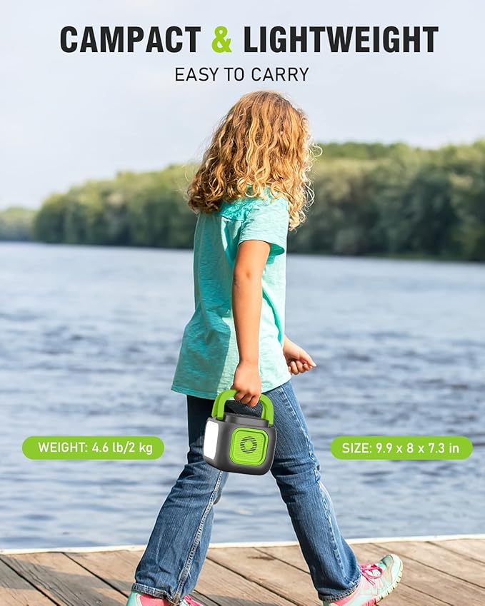 200W Portable Power Station, SinKeu 42000mAh Solar Generator With 110V AC Outlet, DC, USB C, USB QC3.0, 155Wh Backup Battery Pack Power Supply for Camping Essential Road Trip Home Outdoor Emergency