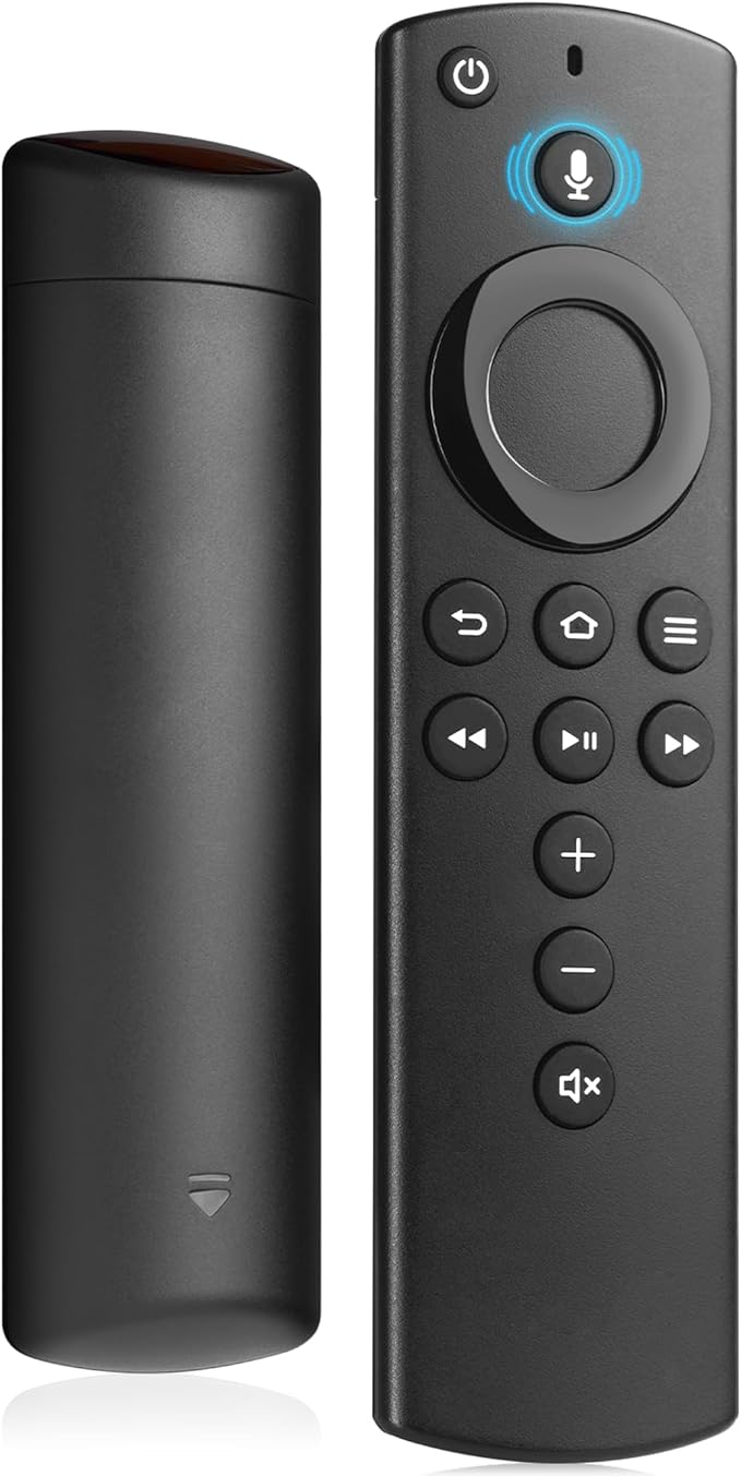 Voice Remote Control (2nd Gen) Fit for Fires-AMZ-Smart TVs Stick/TV Cube/Lite/4K, Smart TVs (3rd Gen), Not for Insignia-Toshiba-Pioneer Smart TV