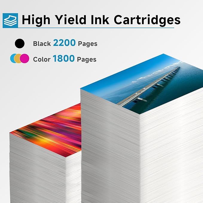 952XL Ink Cartridges Replacement for HP 952 XL Combo Pack HP952XL Printer 8710 7740 Compatible for HP952 Officejet Pro 8702 8720 8210 7720 8715 8730 8740 8216 8725 8700 8200 Black Cyan Magenta Yellow