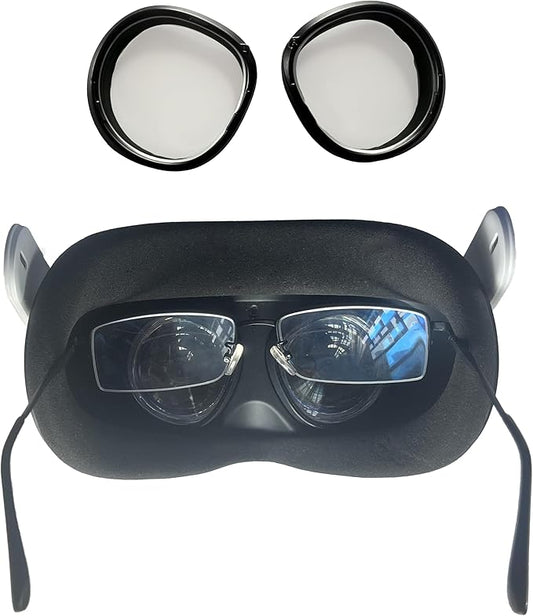 IOOIOO one Lens Insert for L or R Eye for Meta Quest 3s or Quest 2, Lenses Oculus VR Headset, Blue Light Blocking, Removal Magnetic Inserts(nearsighted SPH:-0.5)