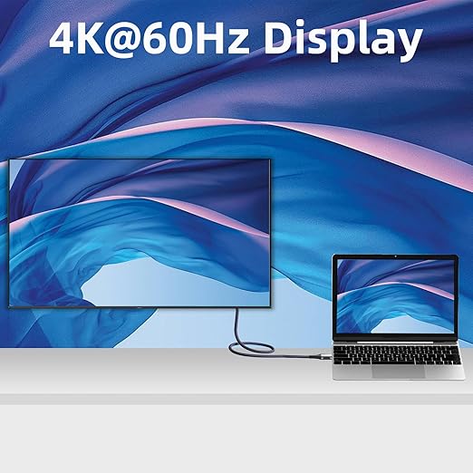 240W for Thunderbolt 4 Cable 15 ft, Support 5K / 4K@60Hz 20Gbps with PD Fast Charging for iPhone 17, Mac mini M4 / M4 Pro, MacBook Pro, Docking, eGPU, SSD, Surface Pro, VR Headset