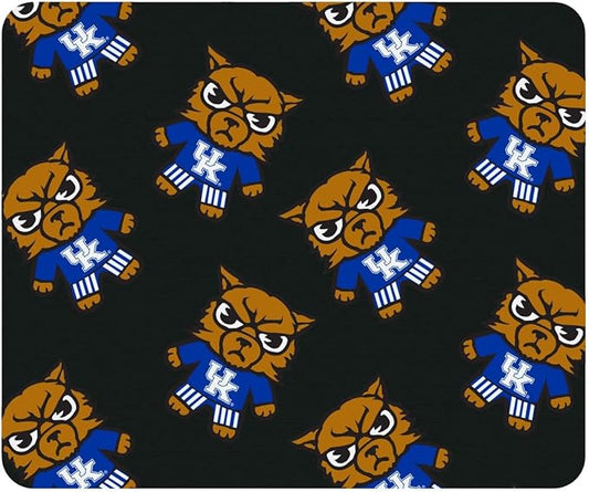 OTM Essentials University of Kentucky Standard Fabric Mouse Pad, Desk Accessories, Standard Fabric Gaming Mouse Pad, Tokyodachi Mascot All Over