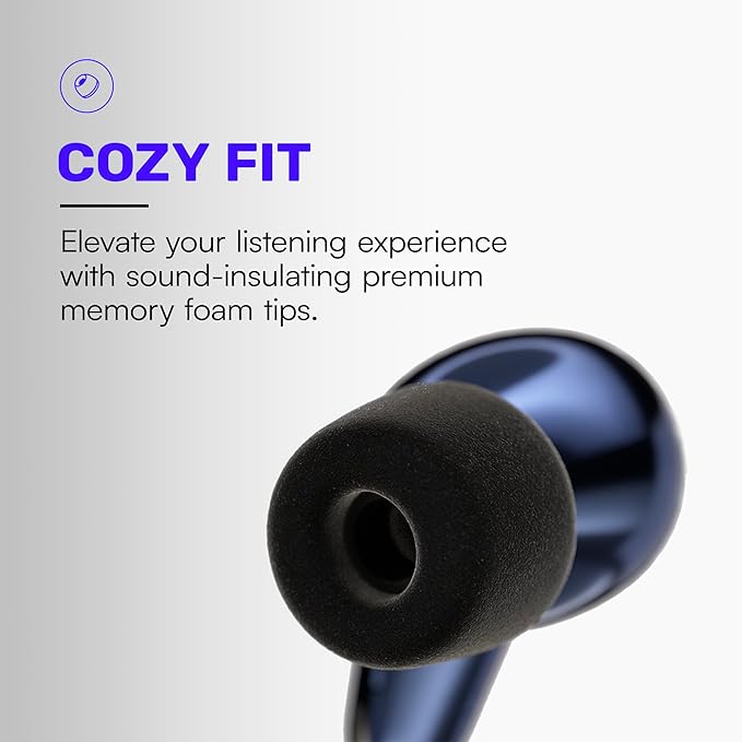 Raycon Pro Earbuds Wireless Bluetooth with Hybrid Active Noise Cancellation, Awareness Mode, 40-Hour Battery, 6 Microphones, IPX5 Water Resistance, Comfortable Ergonomic Fit, Bluetooth 5.3 (Silver)