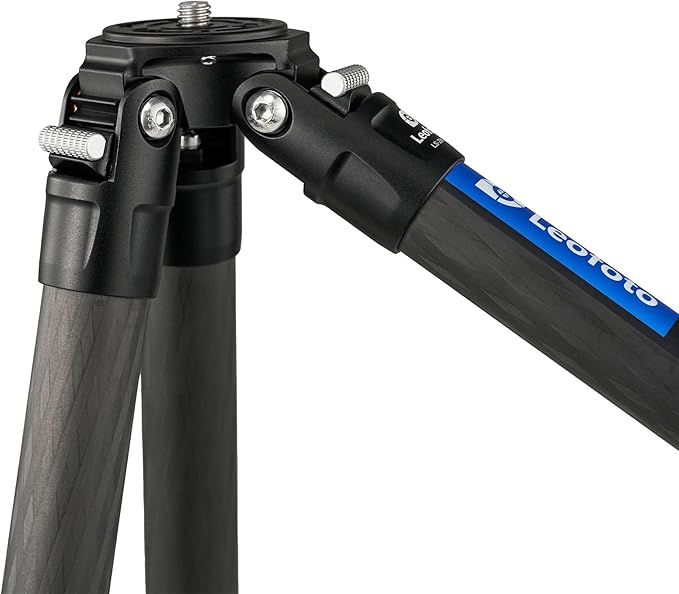 Leofoto Professional Camera Tripod, 50" Compact Carbon Fiber Tripod for DSLR Video Camcorder, 4 Leg Sections, 360° Ball Head, Max Load 8KG/18Lb (LS-254CX+LH-30LR)