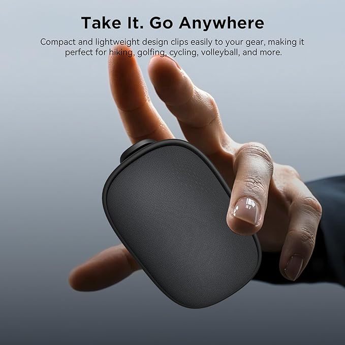 Portable Bluetooth Speakers - Mini Speaker with 6W HD Sound, TWS Pairing, 6H Playtime Bluetooth 6.0 Outdoor Speakers Wireless for Home Parties, Beach Fun